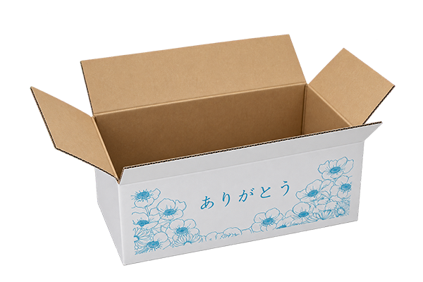 想い出の品を箱に納めるイラスト